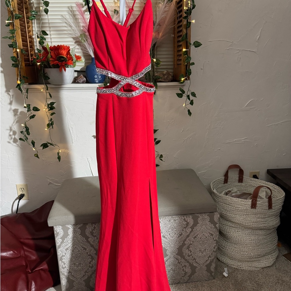 Speechless Elegant Red Evening Dress Size 3